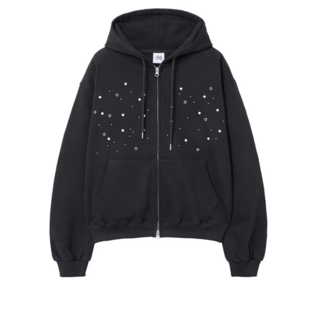 midnight move hood zip-up