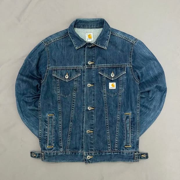 빈티지 칼하트 청자켓 팔아요(carhartt denim jacket)