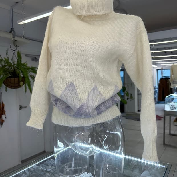 wool turtleneck sweater