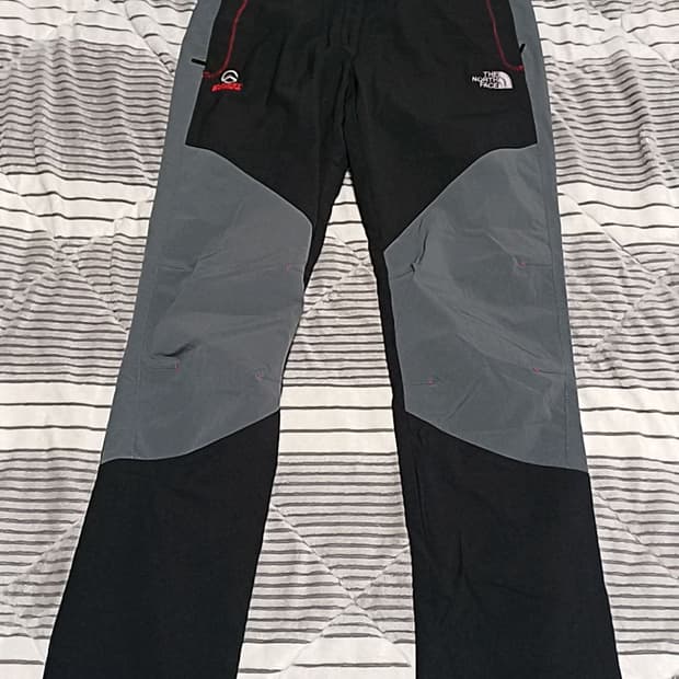노스페이스 얇은등산바지 27인치 기장98