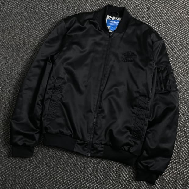 아디다스 파이어버드 ma-1 박시핏 항공 봄버 자켓 y 4358