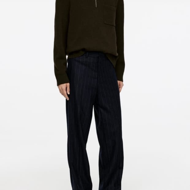 [48] 아르켓arket 스트라이프 슬랙스