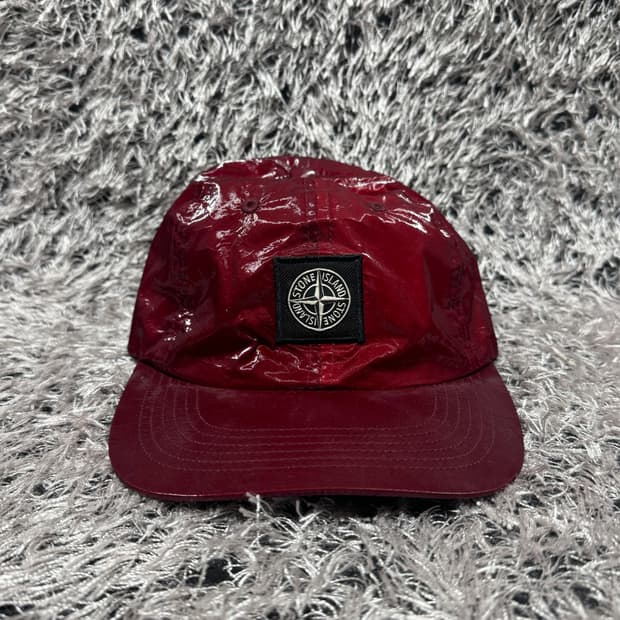 스톤아일랜드 x 슈프림 19ss 실크 6 패널 캠프 캡