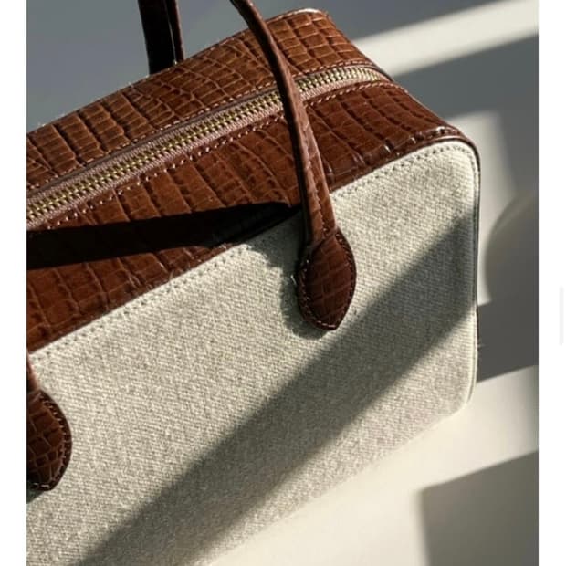 투티에 로케 캔버스백(미니사이즈)