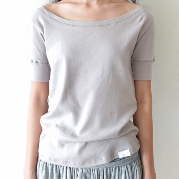 샵페어리) rib half top