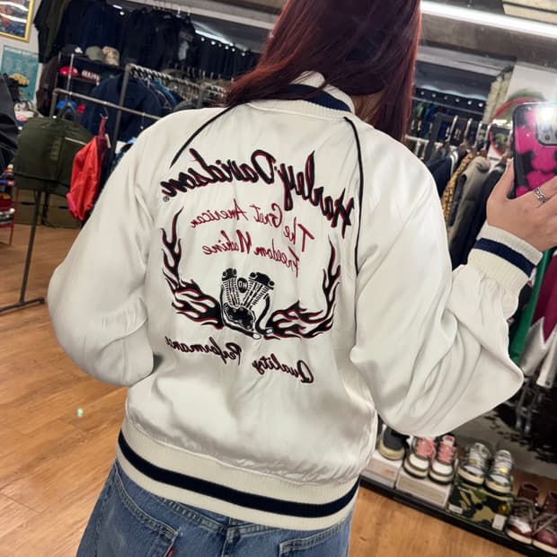 90s 할리 데이비슨 레이온 스카잔