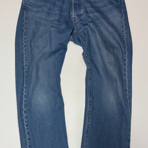 프리미엄 리바이스 501 워싱 버튼 데님팬츠