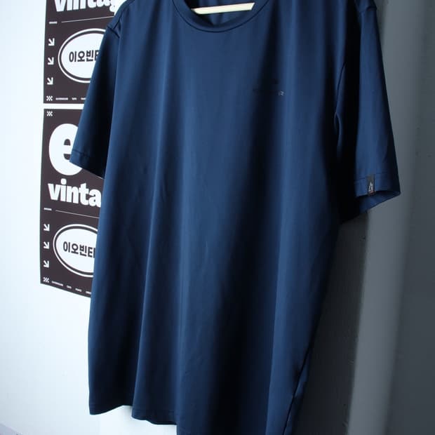 (2XL) 아이더 반팔 티셔츠 빅사이즈 기능성 네이비-H33632