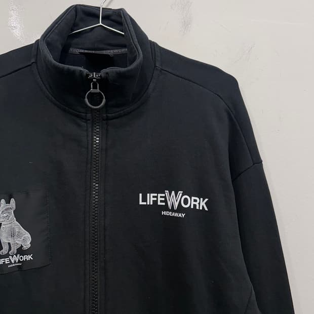 라이프워크 하이드어웨이 코튼 하이넥 져지