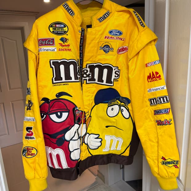XXL Chase m&ms 레이싱 자켓