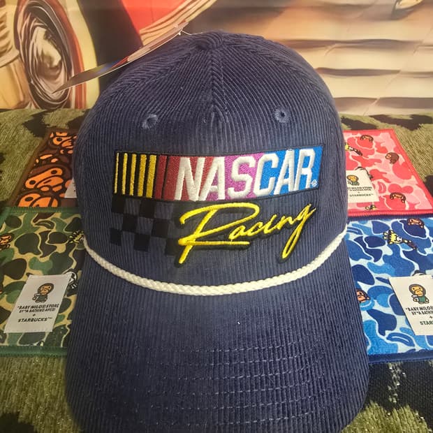 NASCAR 레이싱 스냅캡 골덴모자
