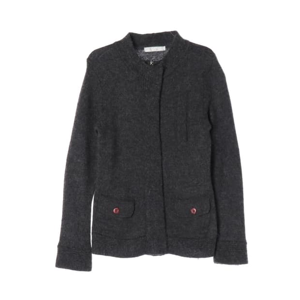 JPN SAMSUNZA 램스울 니트집업 S