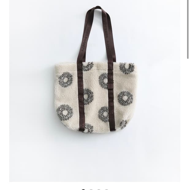 999휴머니티 big fleece tote bag