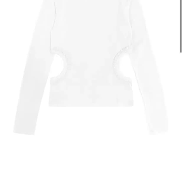 체메씨 홀 레이스 롱슬리브 HOLE LACE LONG SLEEVE