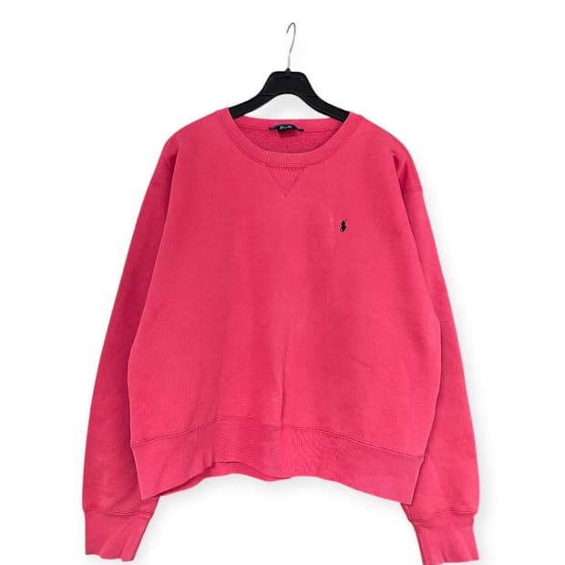 폴로 랄프로렌 핑크 맨투맨