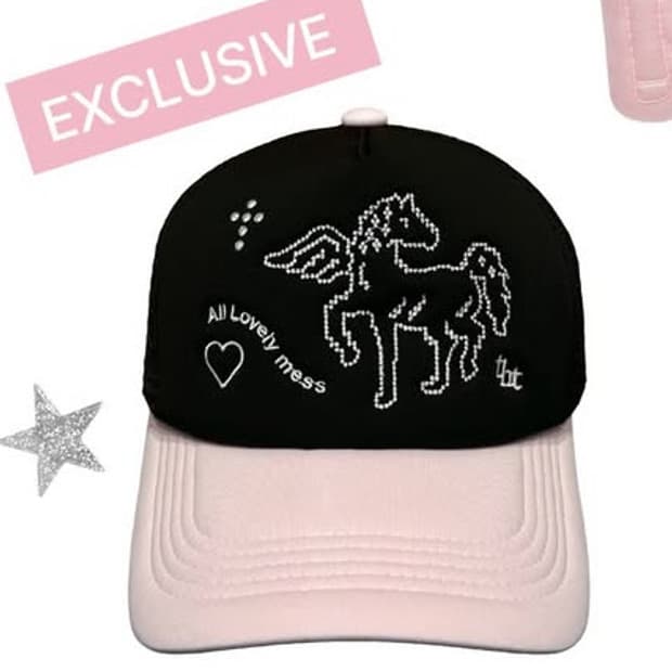 쓰리타임즈 팝업 150개 한정 볼캡 모자