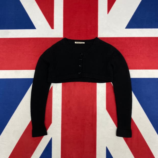 더오픈프로덕트 크롭 가디건 여성 Free