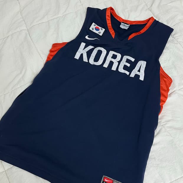 나이키 농구 국대 나시 미디움