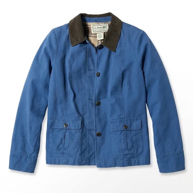 LL Bean 엘엘빈 초어 캔버스 자켓 W large