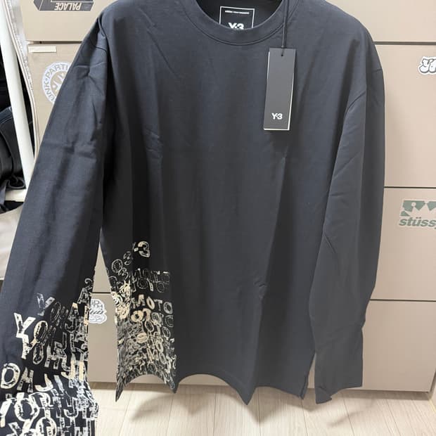 (Xl) 오지야마모토 Y3 롱슬리브