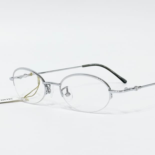 Nonstop 실버 큐빅 반무테 데드스탁 빈티지안경