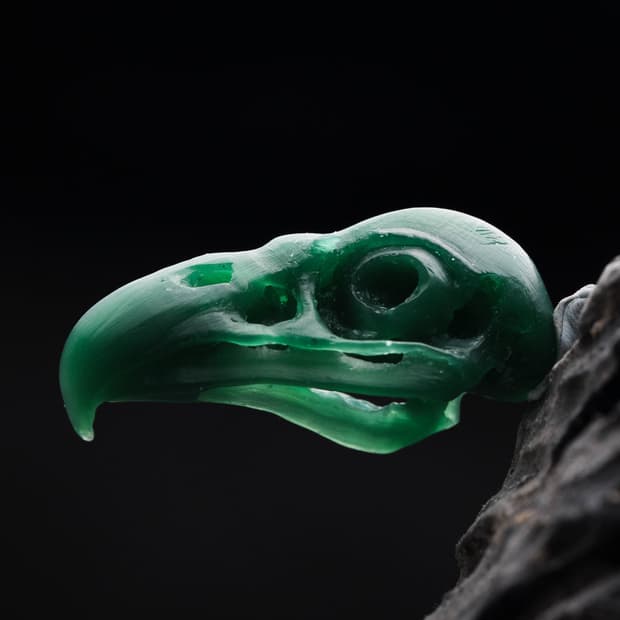 Handmade eagle pendant