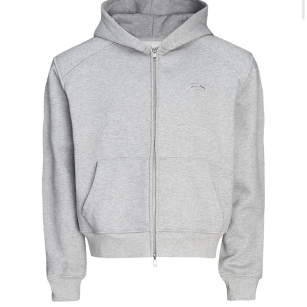 포스센스티브 후드집업 그레이