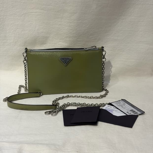 프라다 사피아노 체인 크로스백 가방