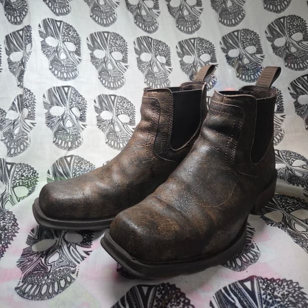 ARIAT 가죽 첼시 부츠 270