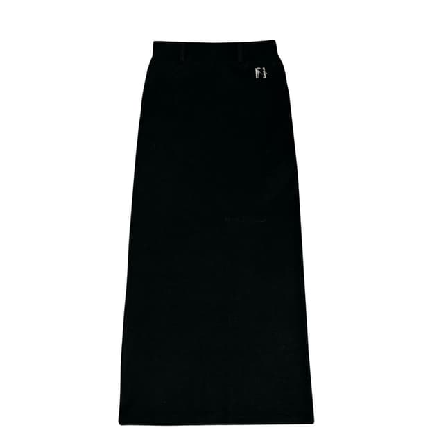 뉴얼린 로제 롱 슬림 스커트 / Rose long slim skirt