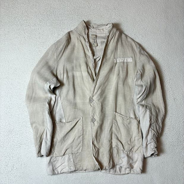 트랜짓 Transit 린넨 파이핑 블레이저 PN7768