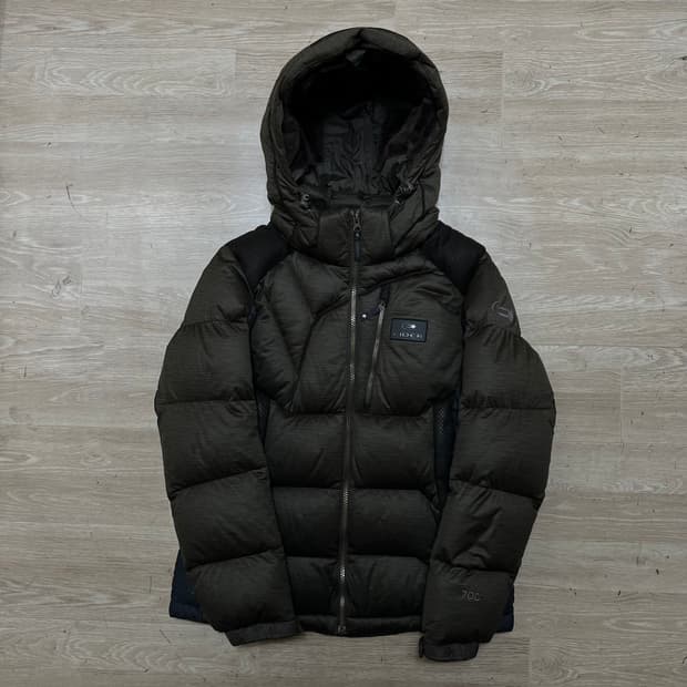 아이더 구스다운 700 페리스 후드 패딩 점퍼 [브라운] M/95