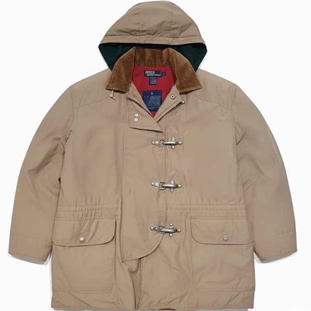 폴로 90s 파이어맨 다운 자켓 m (105-110)