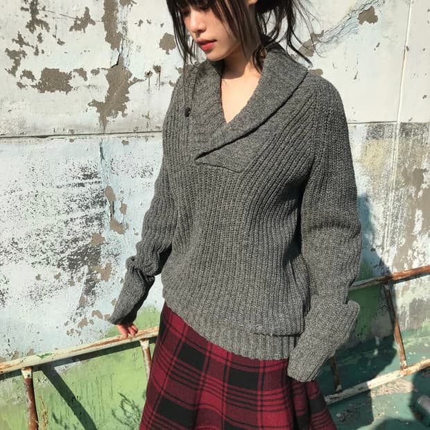 J.S. Stewart 헤비 울 니트