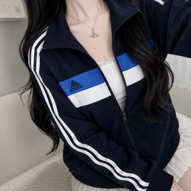 🐰아디다스 돌고래 스카이블루 화이트 져지🤍