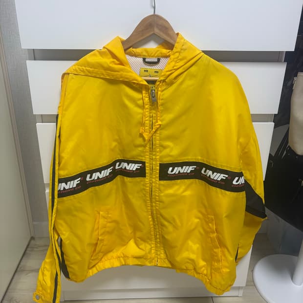 unif 남녀공용 unisex바람막이 자켓