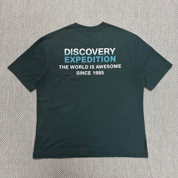(105)디스커버리 틸그린 반팔티