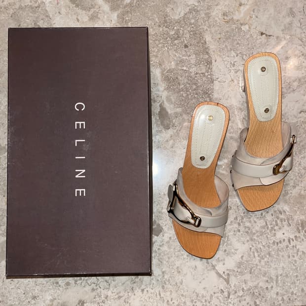 빈티지 셀린느 여름 샌들
