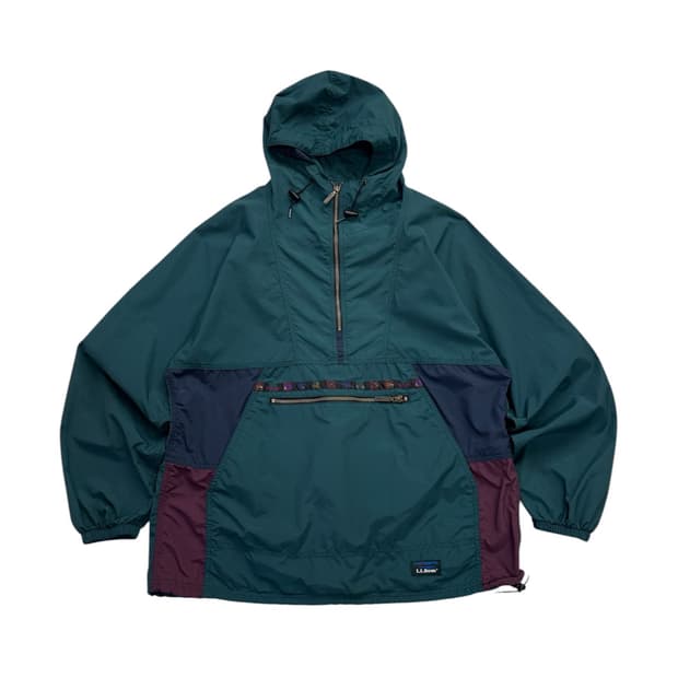 90s 엘엘빈 패커블 아웃도어 아노락