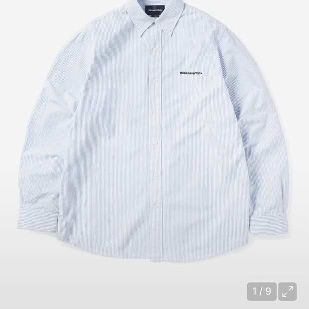 디네댓 셔츠(L, 스트라이프)