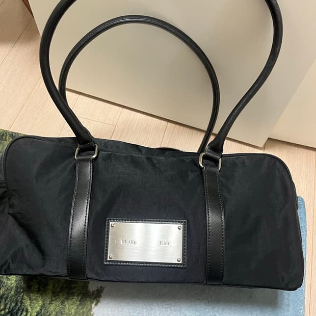 마뗑킴 토트백 블랙