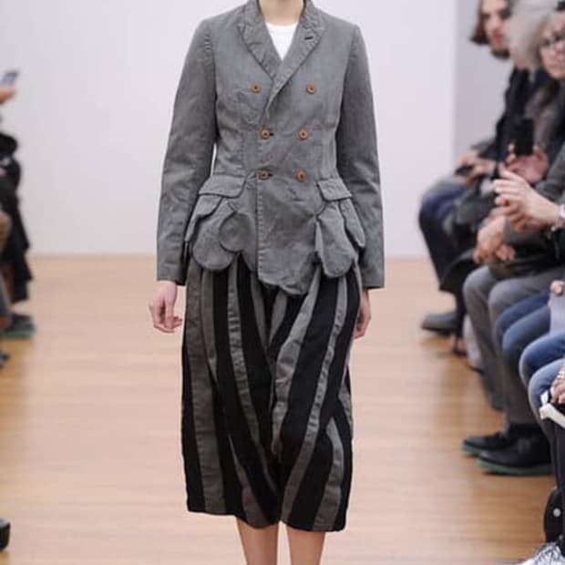 꼼데가르송 꼼데가르송 13AW 아방가르드 서클 스커트 팬츠