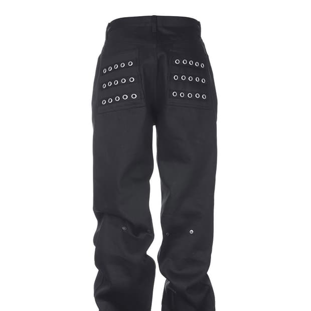 비엑세스 아일릿 버튼 블랙진