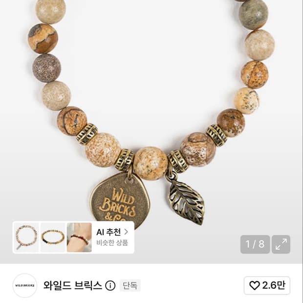 와일드브릭스 팔찌