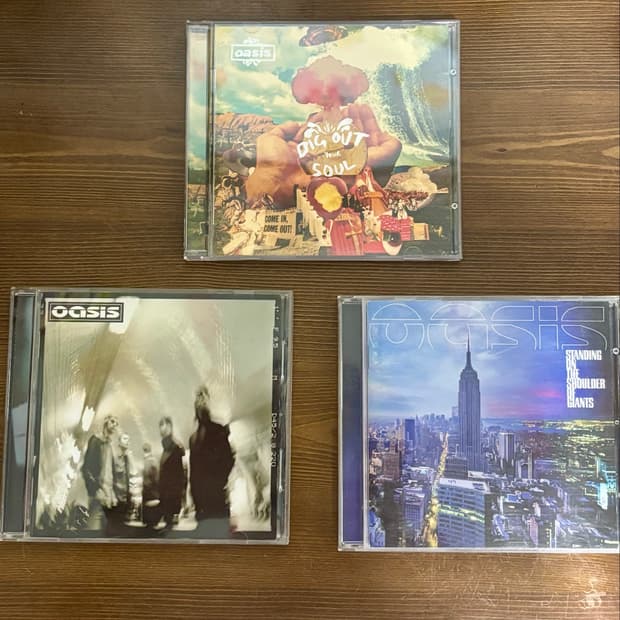 오아시스(Oasis) CD 판매합니다 (일괄)