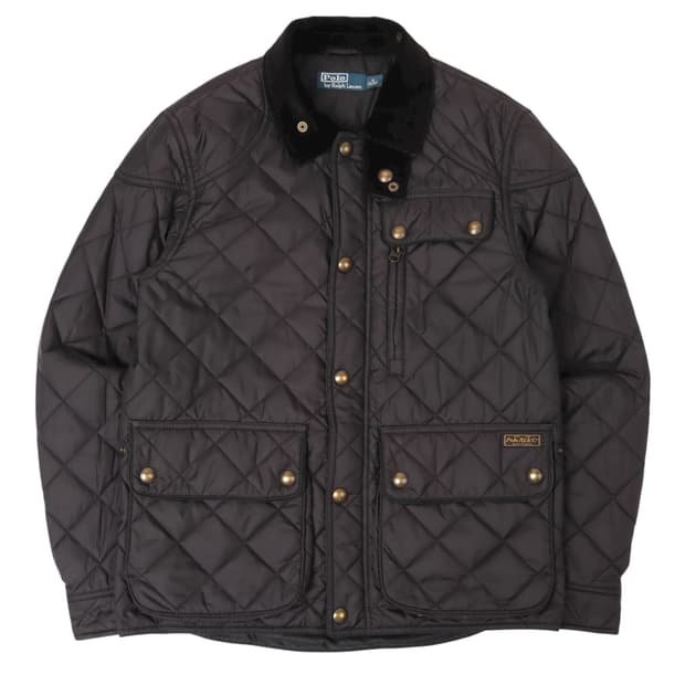 폴로 랄프로렌 블랙 클래식 퀄팅 자켓