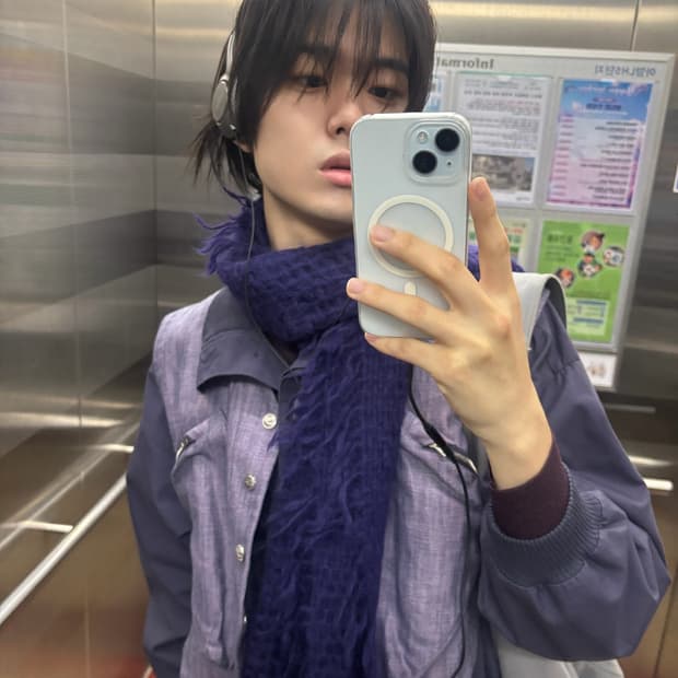 이세이미야케 크로셰 스카프