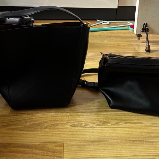 ZARA 자라 버킷백 블랙