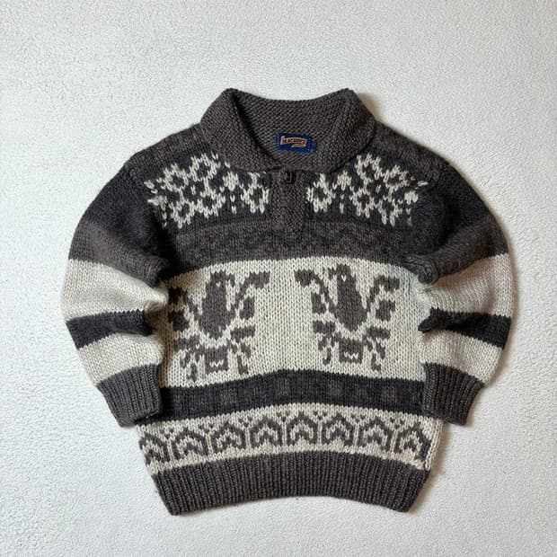 맥호프 Machope 울 노르딕 코위찬 니트 PN7962