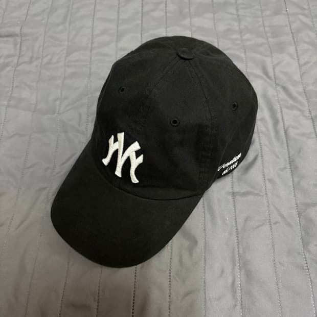 베투룸 VRM 심볼 로고 바이오워싱 볼캡 블랙